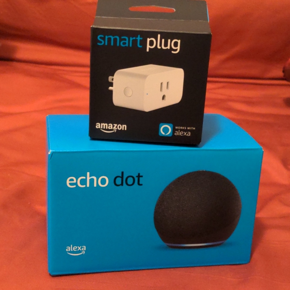Amazon Echo Dot with Smart Plug